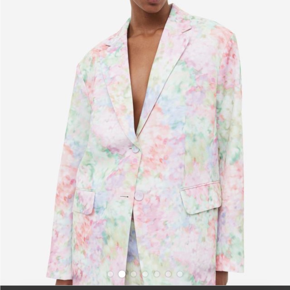 Floral Blazer